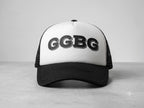 Cappello Trucker GGBG bianco e nero, vista principale