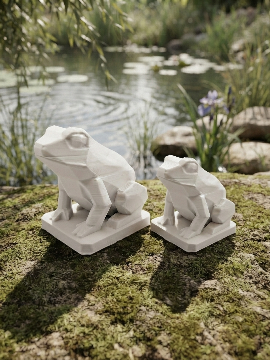 Statuina rana in ambientazione, idea regalo di design da collezione